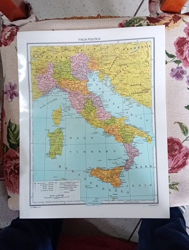 Cartina geografica italia - cartina,