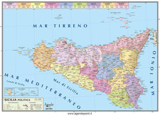 Cartina Regionale 21X30