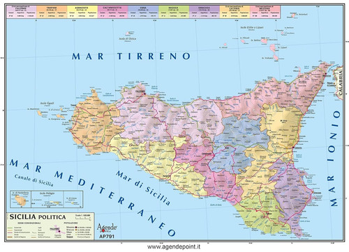 Cartina regionale 21x30 - cartina,