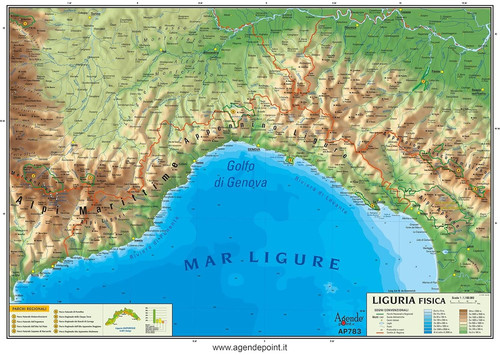 Cartina regionale 21x30 - cartina,