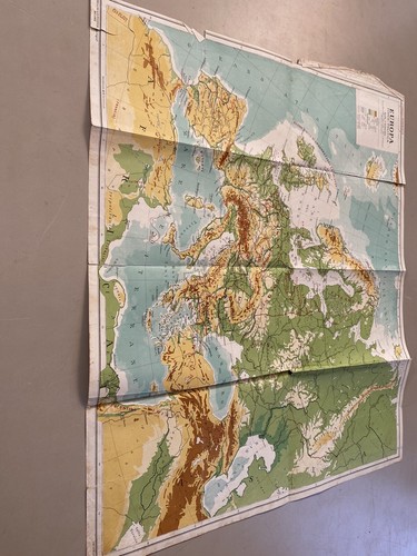Cartina europea fisica - fisica, o