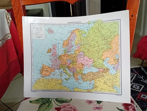 Cartina geografica europa - cartina,