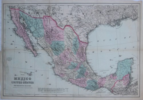 Mappa originale 1869 colton - originale,