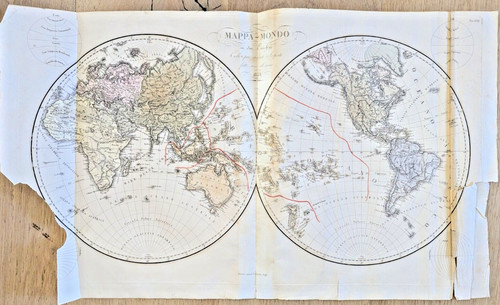 1838 marmocchi mappa - marmocchi, mondo