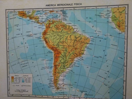Cartina geografica america - cartina,