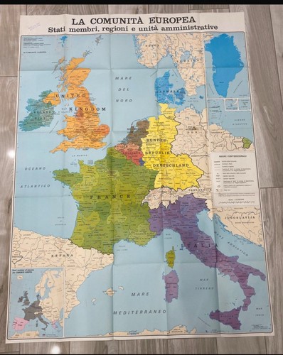 Cartina geografica comunitá - geografica,
