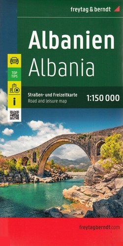 Albanien autokarte - albanien,