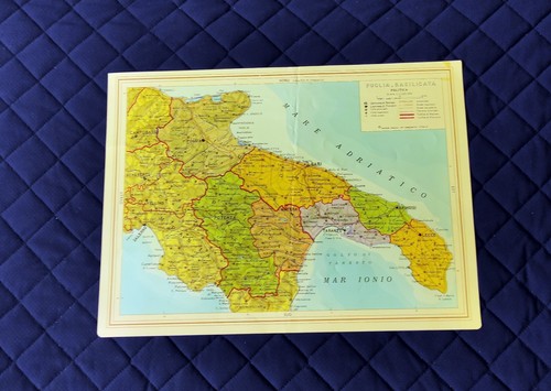 Cartina geografica puglia - geografica,,