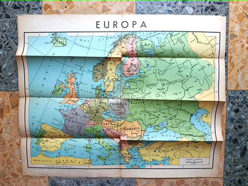 Mappa politica cartina - cartina, europa