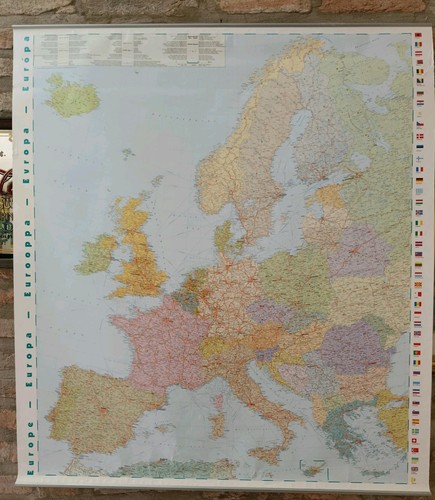 Cartina politica europa - politica, 99